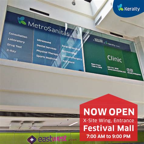 MetroSanitas Keralty Festival Clinic is now open .